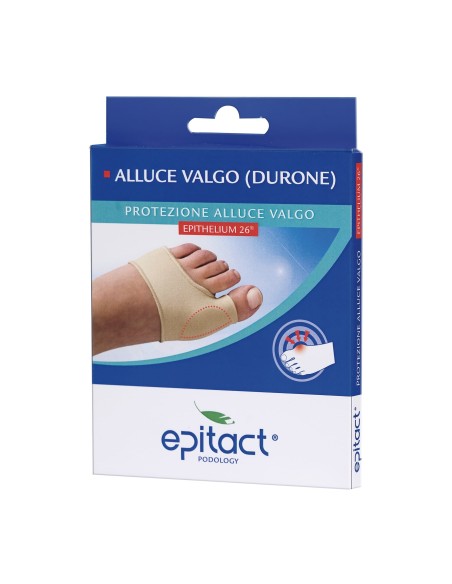 PROTEZIONE PER ALLUCE VALGO EPITACT IN GEL DI SILICONE EPITHELIUM 26 MISURA MEDIUM