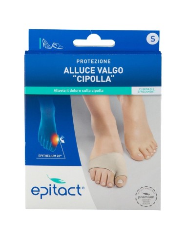 PROTEZIONE PER ALLUCE VALGO EPITACT IN GEL DI SILICONE EPITHELIUM 26 MISURA SMALL
