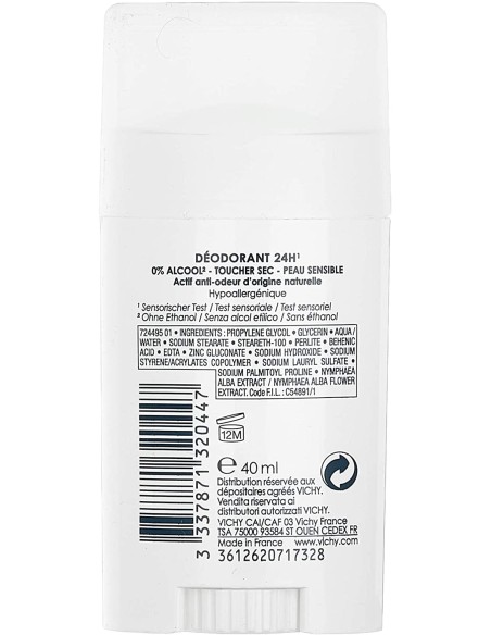 DEODORANTE SENZA SALI ALLUM STICK 40 ML