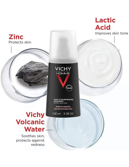 VICHY HOMME DEO VAPO 100 ML