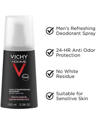 VICHY HOMME DEO VAPO 100 ML