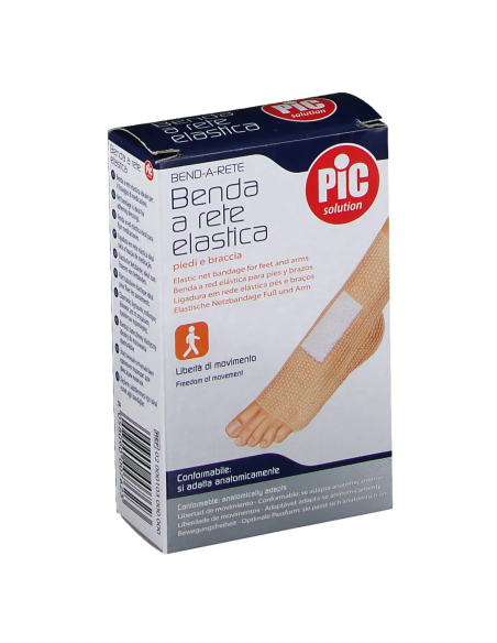BENDA A RETE TUBOLARE ELASTICA PIC CALIBRO 2 PIEDE/BRACCIO