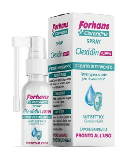 COLLUTORIO SPRAY CON CLOREXIDINA FORHANS CLEXIDIN 50ML
