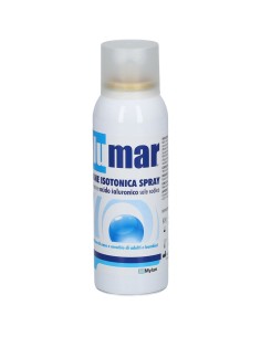 SOLUZIONE ISOTONICA SPRAY DI ACQUA DI MARE ACIDO IALURONICO SALE SODICO PER IGIENE NASO ADULTI E BAMBINI 100ML