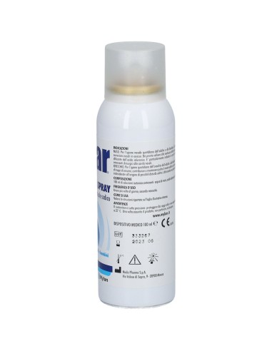 SOLUZIONE ISOTONICA SPRAY DI ACQUA DI MARE ACIDO IALURONICO SALE SODICO PER IGIENE NASO ADULTI E BAMBINI 100ML