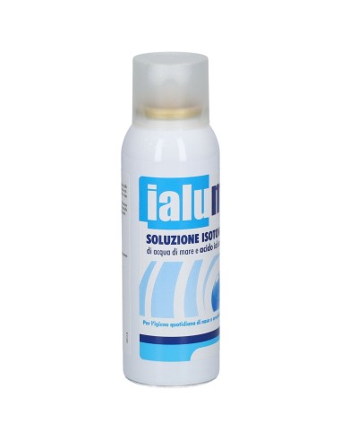 SOLUZIONE ISOTONICA SPRAY DI ACQUA DI MARE ACIDO IALURONICO SALE SODICO PER IGIENE NASO ADULTI E BAMBINI 100ML