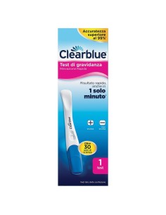 TEST DI GRAVIDANZA CLEARBLUE RILEVAZIONE RAPIDA 1 PEZZO