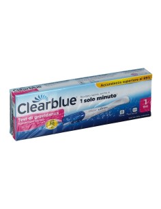 TEST DI GRAVIDANZA CLEARBLUE RILEVAZIONE RAPIDA 1 PEZZO 2