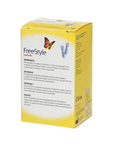 LANCETTE PUNGIDITO FREESTYLE GAUGE 28 50 PEZZI