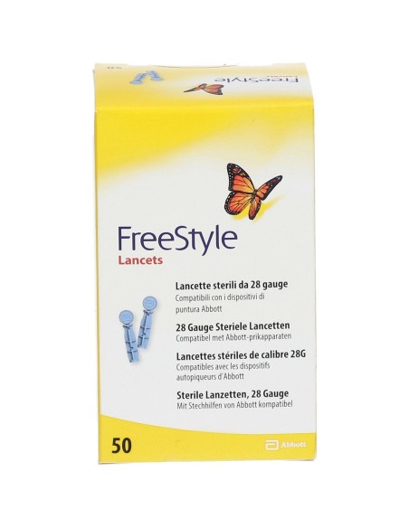 LANCETTE PUNGIDITO FREESTYLE GAUGE 28 50 PEZZI