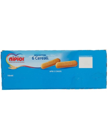 NIPIOL BISCOTTINI 6 CEREALI 800 G