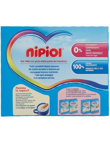 NIPIOL BISCOTTINI 6 CEREALI 800 G