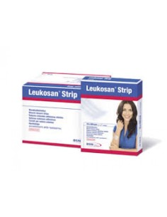 CEROTTO PER SUTURA LEUKOSAN STRIP 3X75 MM 2 BUSTE X 5 CEROTTI