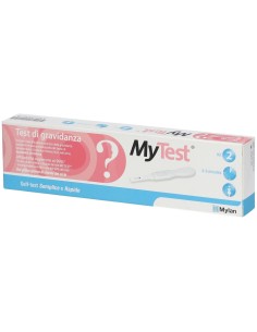 TEST DI GRAVIDANZA RAPIDO HCG MYTEST 2 PEZZI