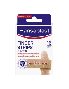 CEROTTI PER LE DITA ELASTICO FINGER STRIP 16 PEZZI