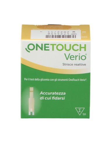 STRISCE MISURAZIONE GLICEMIA ONETOUCH VERIO 50 PEZZI