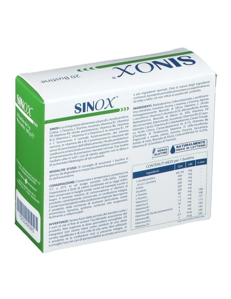SINOX 20 BUSTINE