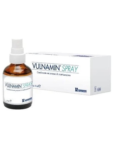 VULNAMIN SPRAY 30ML FLACONE IN VETRO CON EROGATORE A TASTO