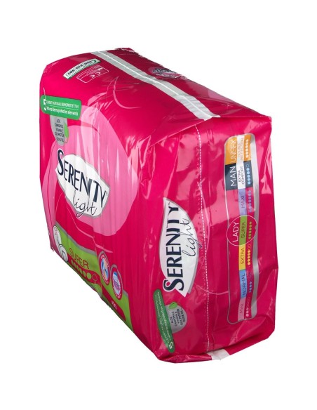 PANNOLONE PER INCONTINENZA SERENITY LIGHT LADY SUPER 30 PEZZI
