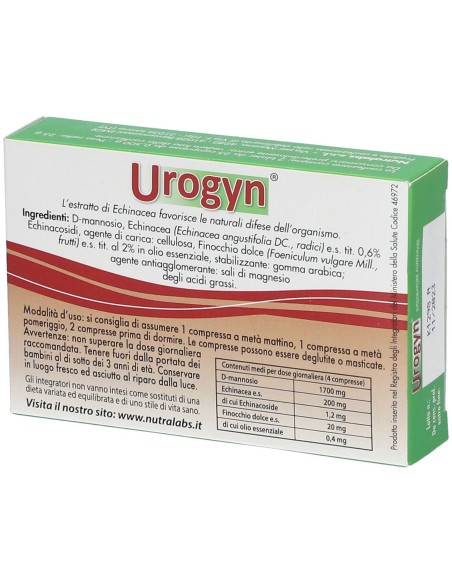 UROGYN 50 COMPRESSE 500 MG