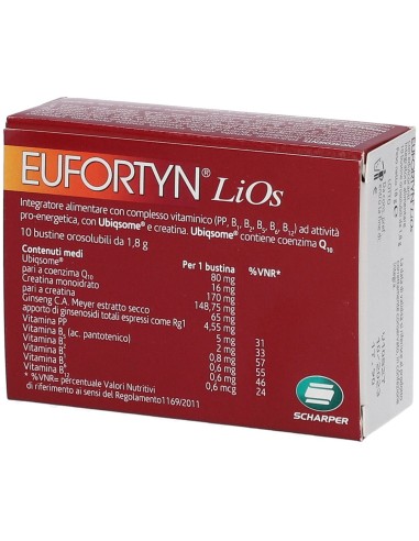 EUFORTYN LIOS OROSOLUBILE 10 BUSTINE
