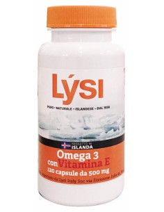 LYSI OMEGA 3 VITAMINA E 120 CAPSULE