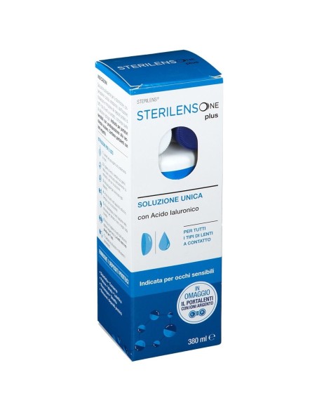 SOLUZIONE UNICA STERILENS ONE PLUS CON ACIDO IALURONICO 380 ML