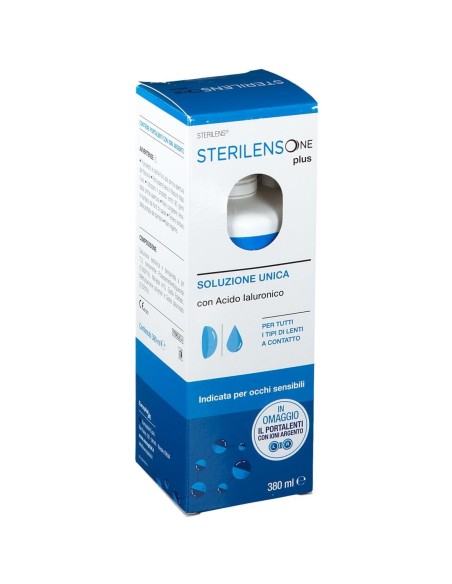 SOLUZIONE UNICA STERILENS ONE PLUS CON ACIDO IALURONICO 380 ML