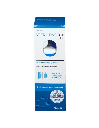 SOLUZIONE UNICA STERILENS ONE PLUS CON ACIDO IALURONICO 380 ML