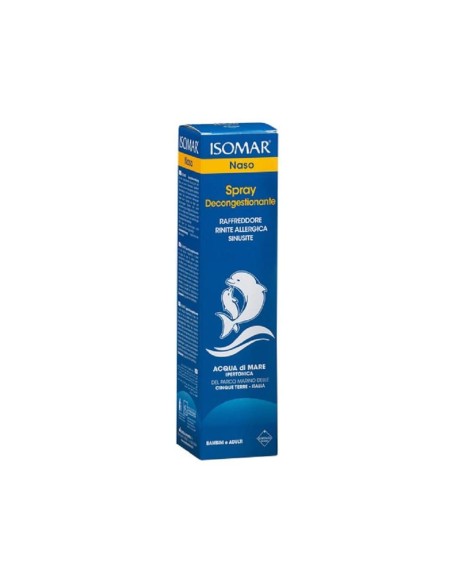 ISOMAR NASO CHIUSO SOLUZIONE ACQUA DI MARE IPERTONICA PER DECONGESTIONE NASO CHIUSO 50 ML