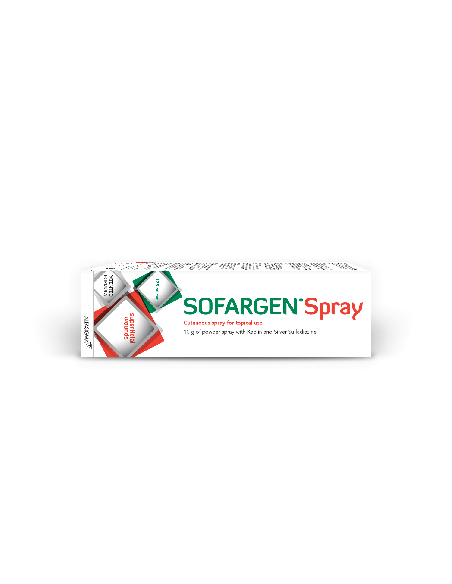 MEDICAZIONE IN POLVERE SPRAY CON CAOLINO E ARGENTO SULFADIAZINA 1% SOFARGEN SPRAY 10 G BOMBOLETTA PRESSURIZZATA 125 ML