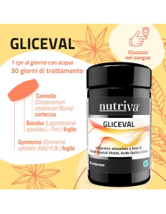 NUTRIVA GLICEVAL 30 COMPRESSE 2