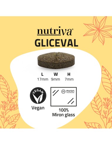 NUTRIVA GLICEVAL 30 COMPRESSE