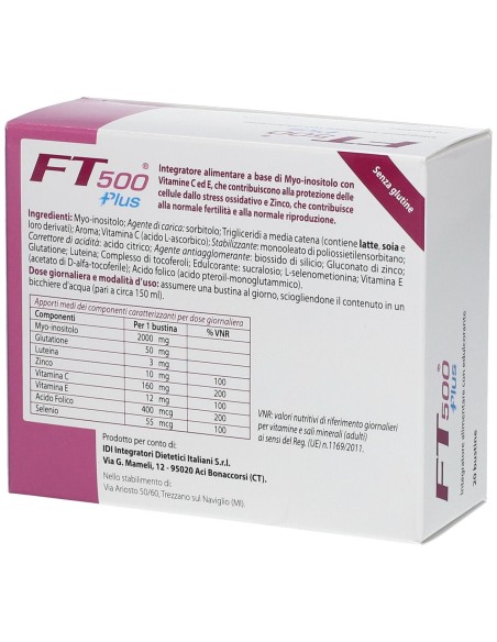 FT 500 PLUS 20 BUSTINE