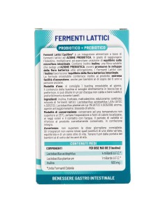 FERMENTI LATTICI PROBIOTICO + PREBIOTICO 10 BUSTINE OROSOLUBILI 2