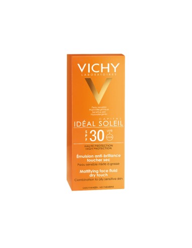 IDEAL SOLEIL VISO DRY TOUCH SPF30 50 ML