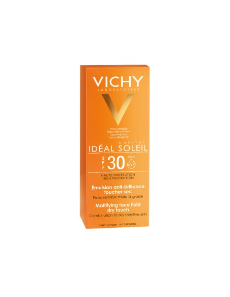 IDEAL SOLEIL VISO DRY TOUCH SPF30 50 ML