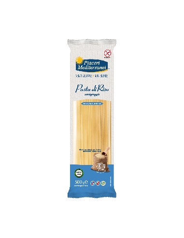 PIACERI MEDITERRANEI PASTA RISO SPAGHETTI 500 G