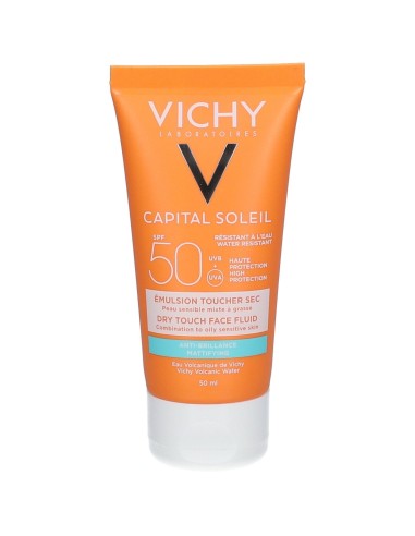 IDEAL SOLEIL VISO DRY TOUCH SPF50 50 ML