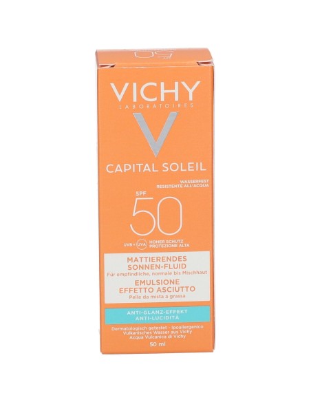 IDEAL SOLEIL VISO DRY TOUCH SPF50 50 ML