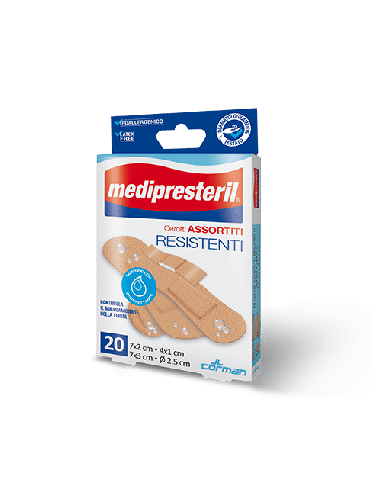 Corman MediPresteril Cerotti assortiti 20 pezzi