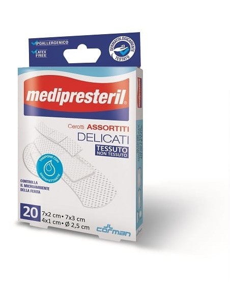 CEROTTO IN STRISCIA MEDIPRESTERIL DELICATO TNT 50X6CM