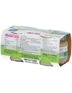 HIPP OMOGENEIZZATO SALMONE CON VERDURE 2X80 G 2