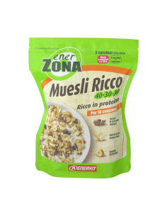 ENERZONA MUESLI RICCO 40-30-30 230 GRAMMI
