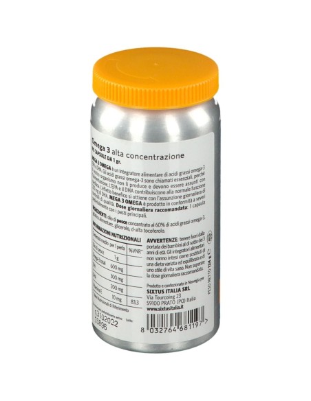 MEGA3OMEGA 90 CAPSULE
