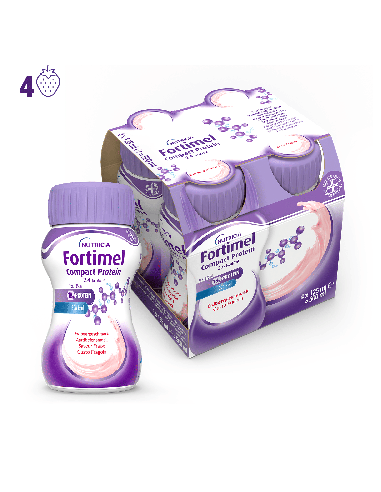 FORTIMEL COMPACT PROTEIN FRAGOLA 4 BOTTIGLIE 125 ML