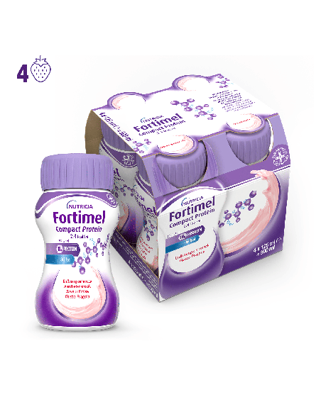 FORTIMEL COMPACT PROTEIN FRAGOLA 4 BOTTIGLIE 125 ML