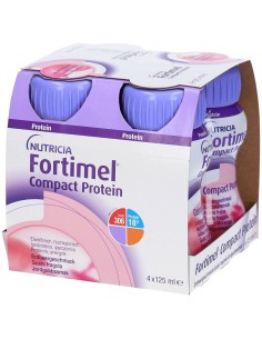FORTIMEL COMPACT PROTEIN FRAGOLA 4 BOTTIGLIE 125 ML 2