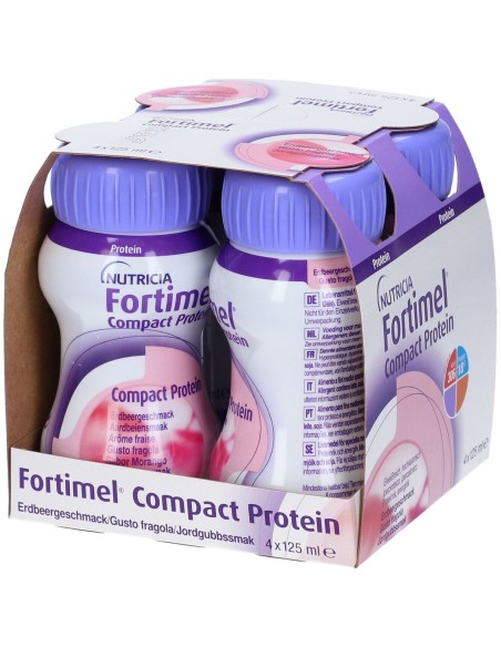 FORTIMEL COMPACT PROTEIN FRAGOLA 4 BOTTIGLIE 125 ML