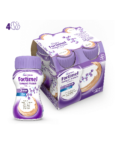 FORTIMEL COMPACT PROTEIN CAFFE' 4 BOTTIGLIE DA 125 ML